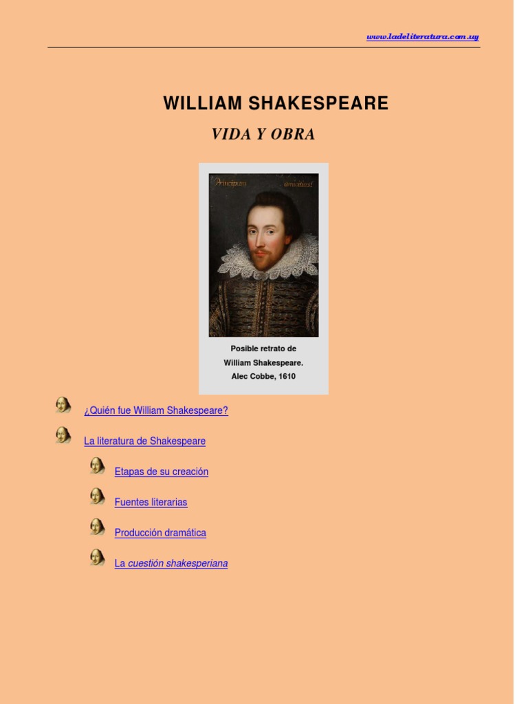 Shakespeare PDF | PDF | William Shakespeare | Teatro