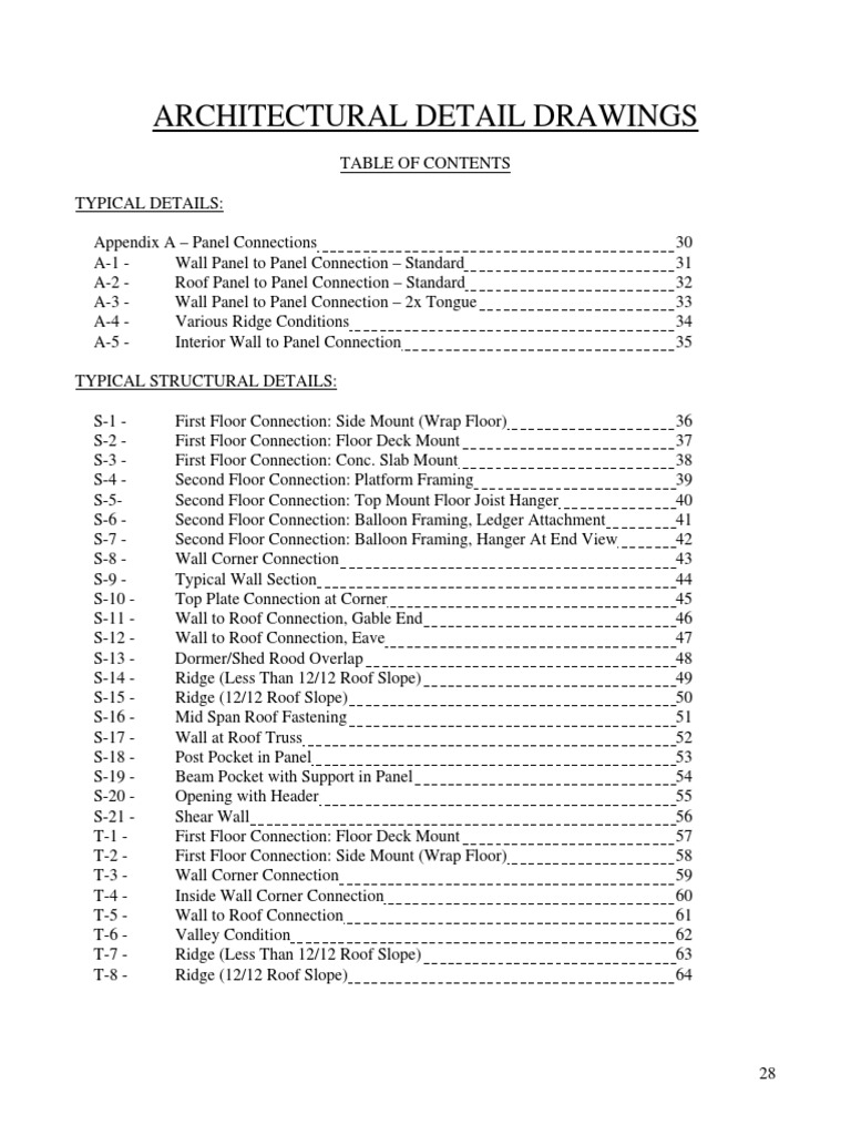 Architectural Details PDF | PDF