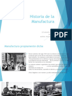 Historia manufactura