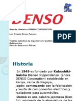 Reseña Histórica Denso Corporation