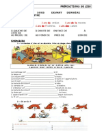 Les Prpositions de Lieu 2