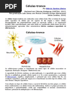 Células tronco atividadess