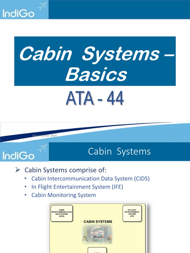 Overview of Cabin Systems and CIDS | PDF | Cockpit | Surveillance