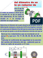 Diseo Del Diametro de Un Arbol de Un Reductor de Velocidad