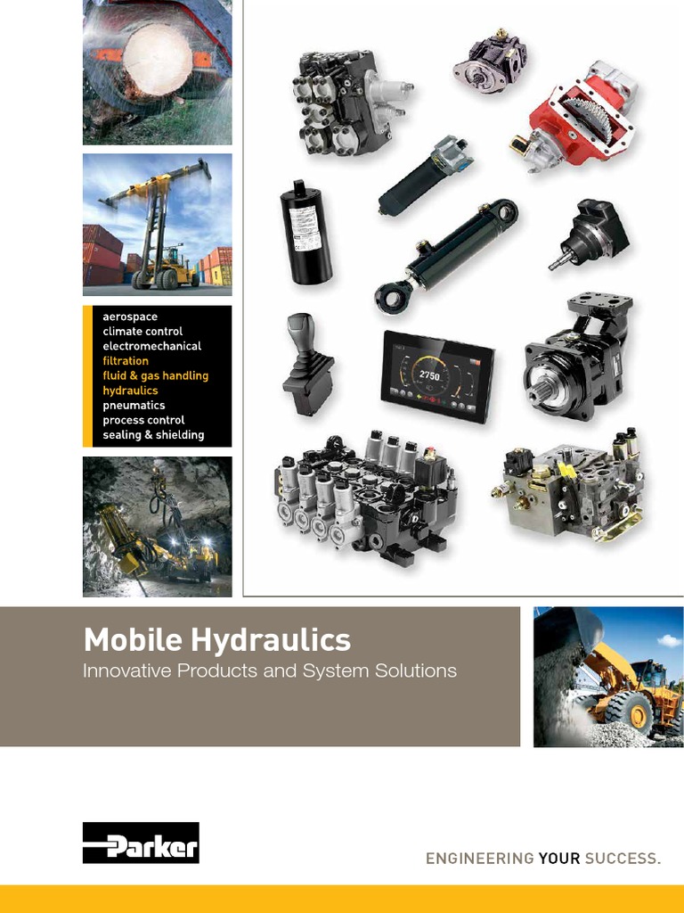 Parker Mobile Hydraulics HY028023UK PDF Pump Actuator