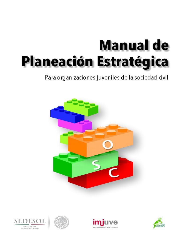 Manual Planeacion Estrategica | PDF | Juventud | Planificación