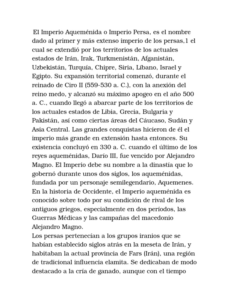 El Imperio Aqueménida O Imperio Persa Descargar Gratis Pdf Darius I