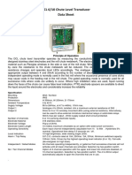 DCL 6/10 Chute Level Transducer Data Sheet: Principle of Operation