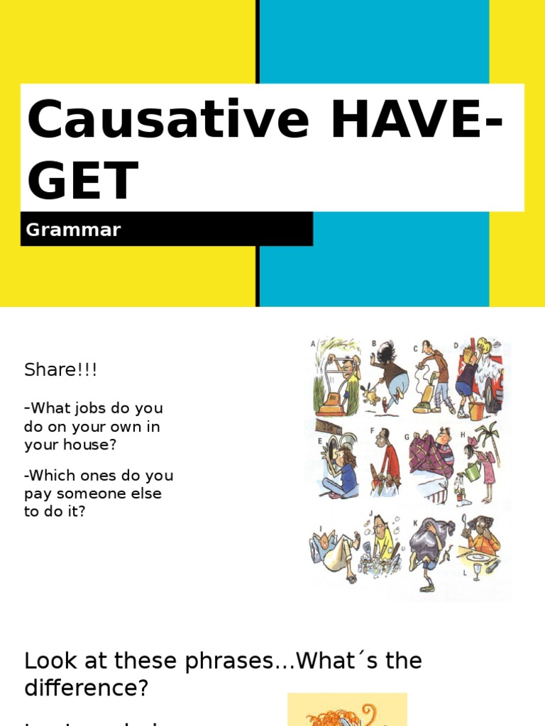 Understanding Causative HAVE and GET | PDF