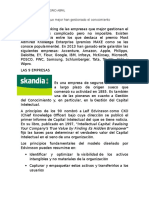 9 de Las Empresas Que Mejor Han Gestionado El Conocimiento RTIA