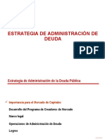 Perú_ Estrategia de Administración de Deuda