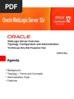 Weblogic Server Overview Topology, Configuration and Administration