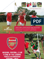 Arsenal Soccer Schools Exsportise Brochure 2015