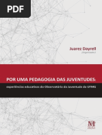 Livro Por Uma Pedagogia Das Juventudes