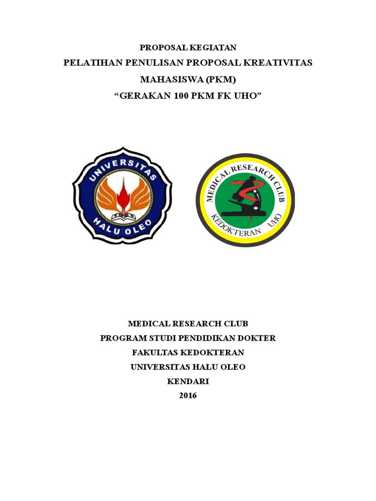 Pelatihan Proposal PKM untuk Mahasiswa | PDF | Kesehatan Holistik