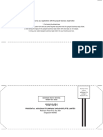 Prudential Business Reply Envelope