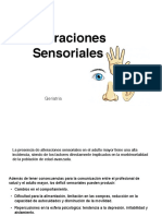 Alteraciones sensoriales y de movilidad en adultos mayores