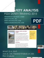 Job Safety Analysis 1hr PSSA 9 2015