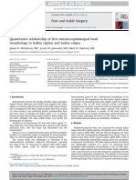 FASJ - 2017 - Michelson - Quantitative Relationship of 1st MPJ Head Morphology To HR and HAV