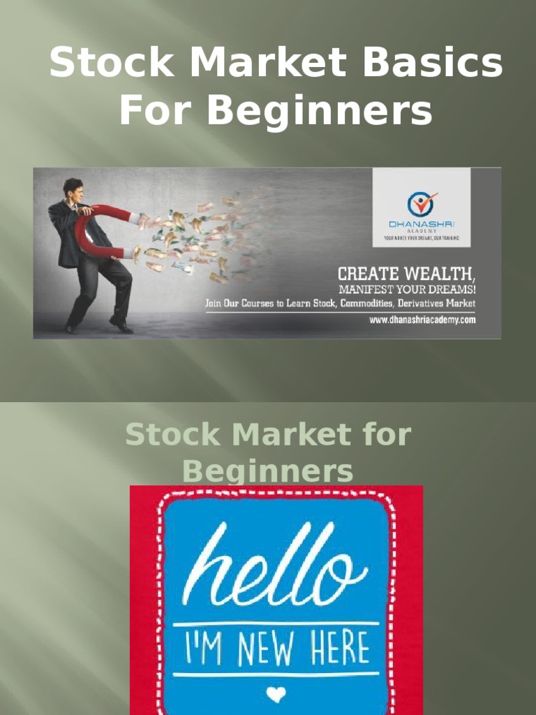Stock Market Basics for Beginners | PDF | Stocks | Stock Market