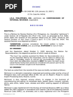 26681-2007-j.r.a. Philippines Inc. Petitioner Vs.