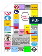 Safety Signs Gameboard