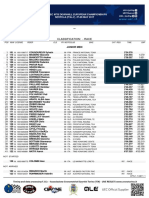 Final Results UEC Downhill European Championships Sestola (ITA) - Junior Men