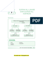 Bab 1 Surah Al-Lahab Dan Al-Kafirun