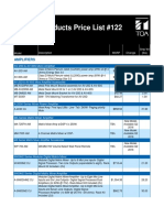 Toa-Msrp Price List