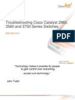 Troubleshooting Cisco Catalyst 2960 3560 and 3750 Series Switches