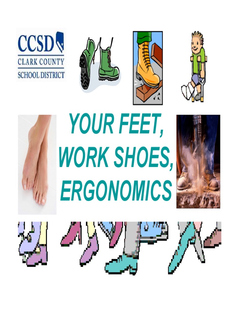 Your Feet, Work Shoes, Ergonomics PDF Shoe Boot