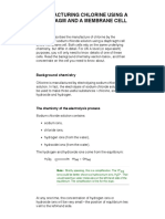 The Diaphragm and Membrane Cells For The Manufacture of Chlorine PDF