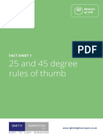 Fact Sheet 1 25 and 45 Degree Rules of Thumb