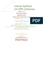 Cara Membuat Aplikasi SMS Gateway Keren Sourcecode