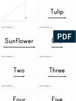 Flower To Numericals