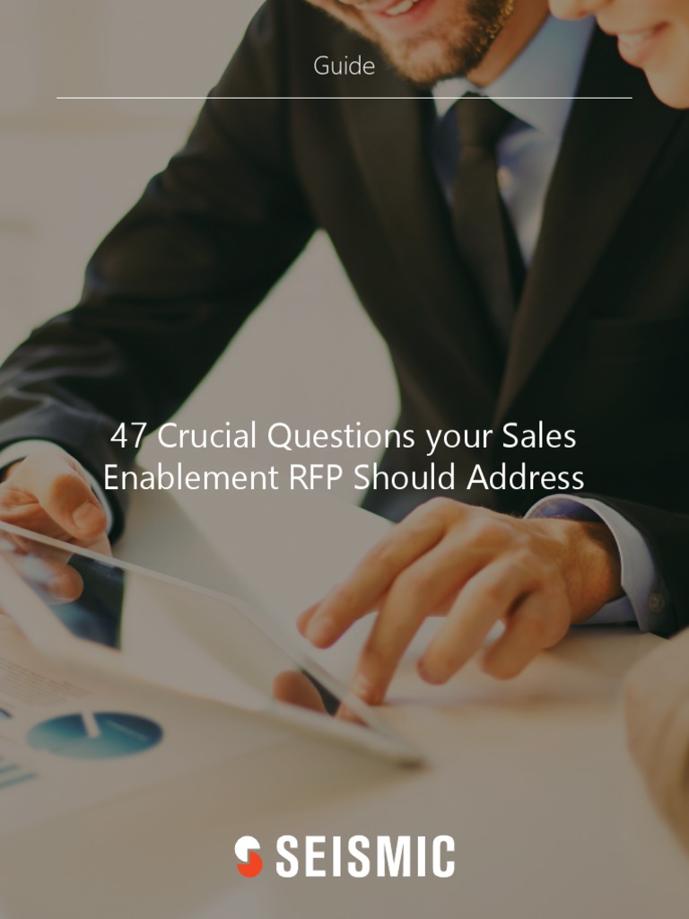 Key Questions for Sales Enablement RFP | PDF | Customer Relationship ...