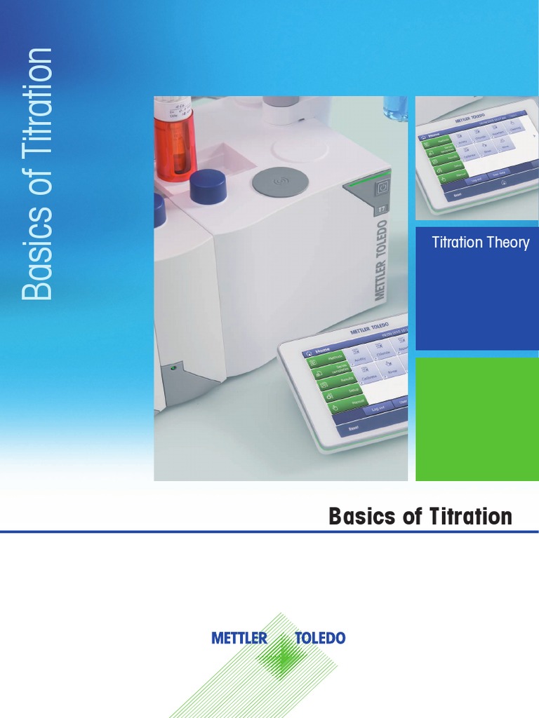 Basics of Titration PDF Titration Chemistry