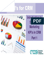 Introduction To Sales and Marketing KPI's in CRM