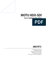 Hdx-Sdi M PDF