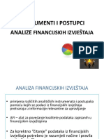 Instrumenti I Postupci Analize Financijskih Izvještaja PDF