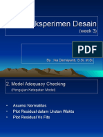 3.eksperimen Desain 3 Pemeriksaan Residual Perbandingan