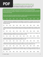 Escalas experiencia dissociativas