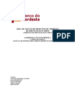 Manual - Boletos NOVO - Cod de Barras Banco Nordeste
