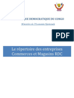 Commerces Et Magasins en RDC