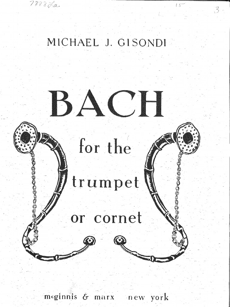 Bach For Trumpet PDF