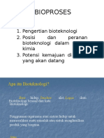 Pertemuan 1 Pengertian Bioproses