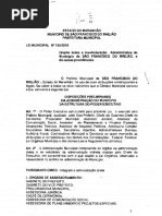 155- Reestrutura Do Município