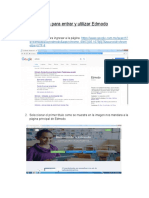 Guia para Docentes Plataforma Edmodo