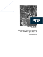 El mínimo gesto- La cuestión de la ética en EL PENSAMIENTO PEDAGÓGICO de Philippe Meirieu