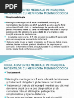 Rolul Asistentei Medicale in Ingrijirea Pacientilor Cu Meningita